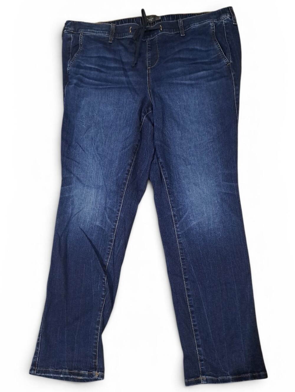 #055 Torrid 3 Tall Pull-on Blue Jeans